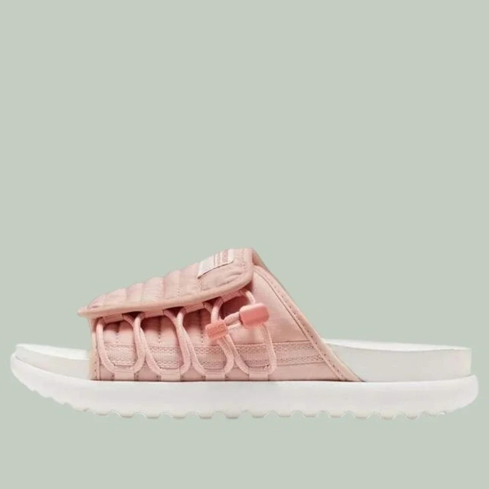 Nike Asuna 2 Slide Sandals Madder Root Coral Chalk Pink Women DX6067-800